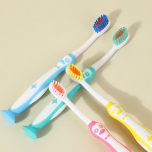 Silicone Handle Non-Slip Kanak-kanak Berus gigi