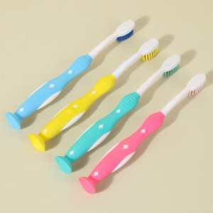 Silicone Handle Non-Slip Kanak-kanak Berus gigi