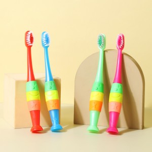 Silicone จับแปรงสีฟันเด็กที่ไม่ลื่น