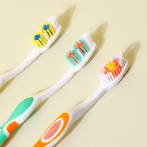 เครื่องมือทำความสะอาดแปรงสีฟัน OEM ด้วยตนเองแปรงสีฟันคู่มือ