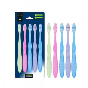 4 pcs Candy Color Family berus gigi
