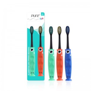 Silicone Silicone Handle Toothbrush untuk Kanak-kanak